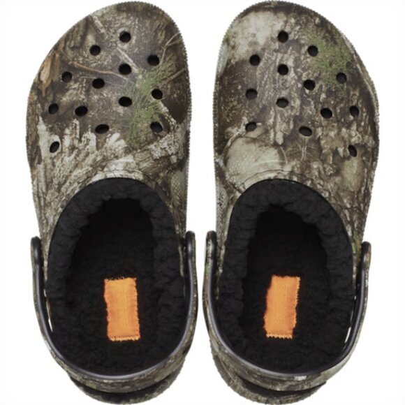 NEW Crocs Kids’ Sizes C11-J4 Realtree APX Lined Classic Clog - Multi - Picture 4 of 6